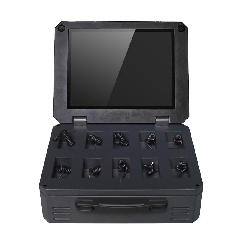 海唯联（HiWiLi）C2便携式 执法记录仪采集站（10口 15.6英寸1900*1080 电容式 10点触控屏幕）