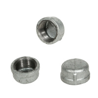 建支 国标热镀锌管帽/内丝封/内螺纹盖头 玛钢 1.5寸DN40 10个