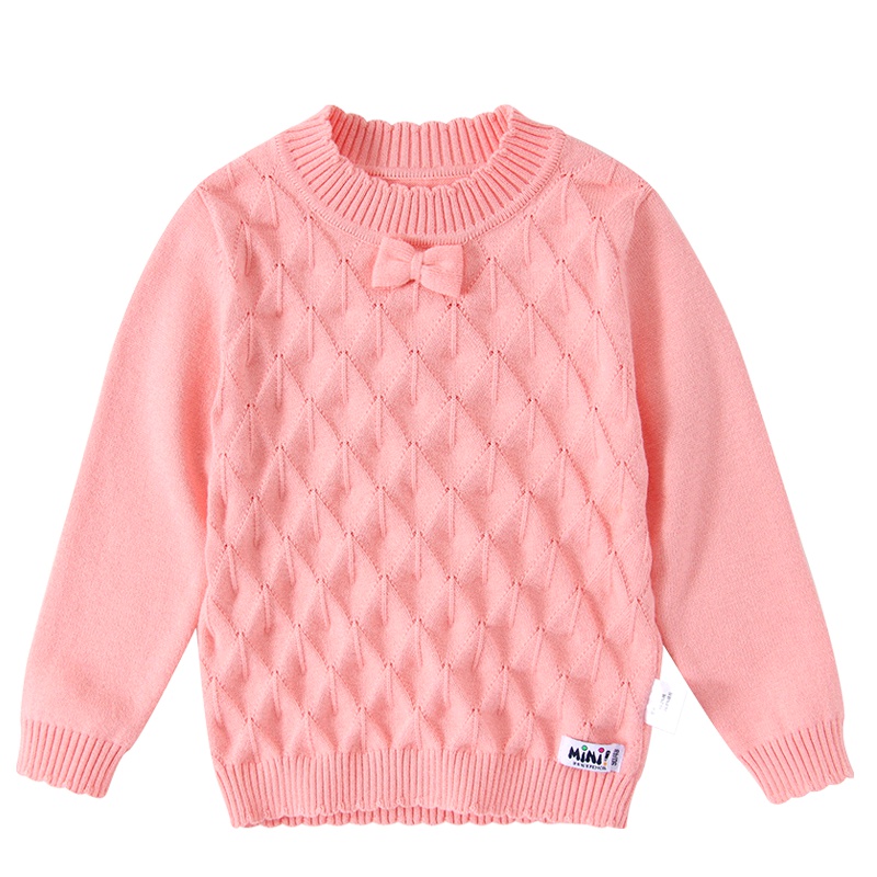 铅笔俱乐部童装2019秋冬新款女小童长袖毛衣女童毛衫儿童打底毛衣