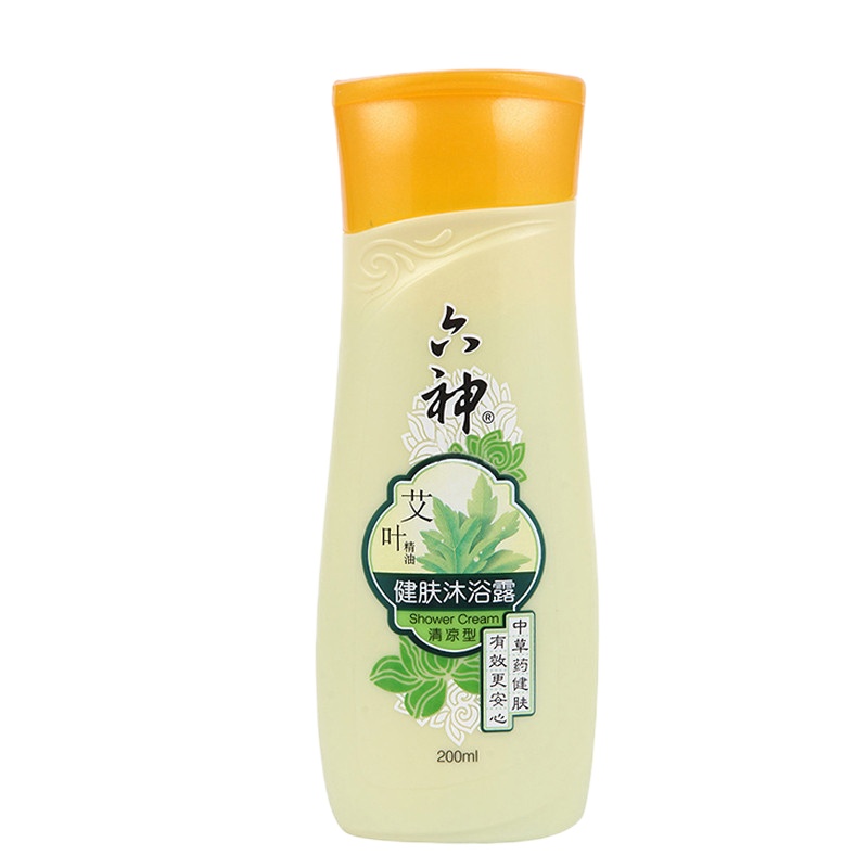 六神艾叶健肤沐浴露(清凉型)200ml