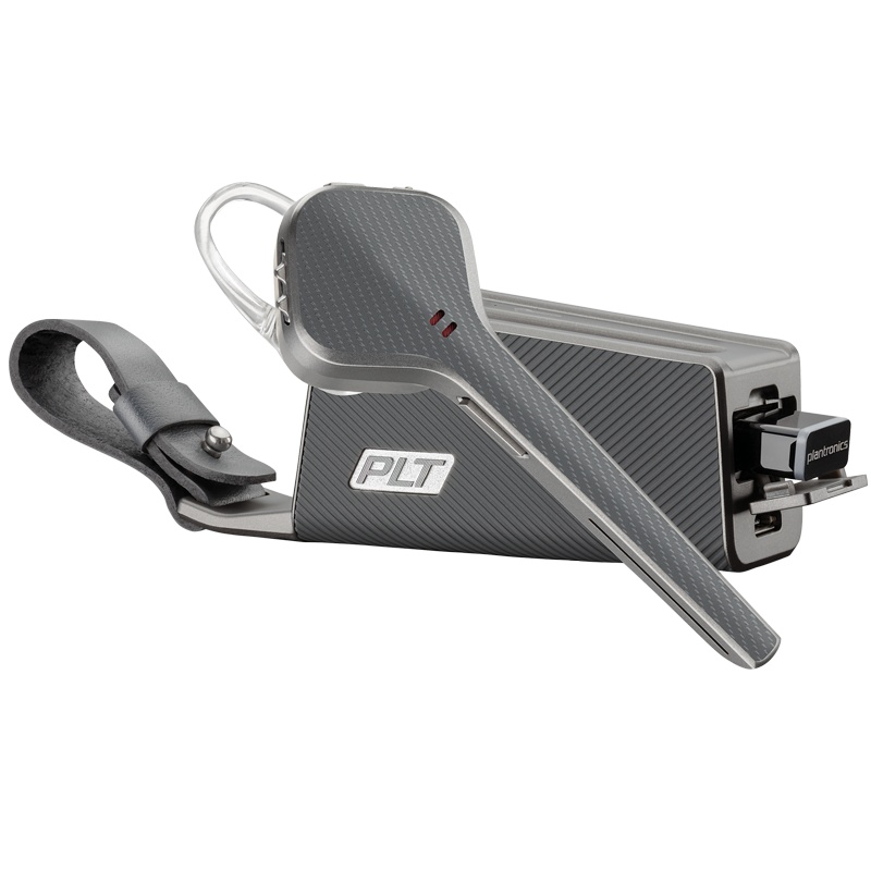 缤特力(Plantronics)3200UC 商务单耳蓝牙耳机耳麦 电脑+手机同时连接 语音播报 耳塞式