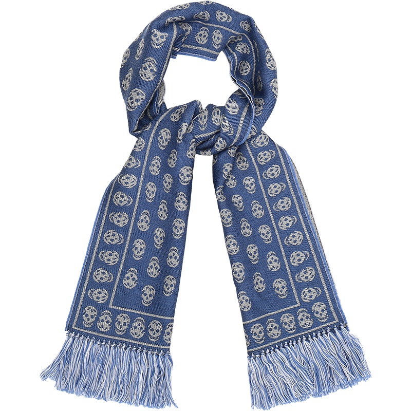 Alexander Mcqueen 亚历山大·麦昆 男士羊毛 围巾 358351 4200Q