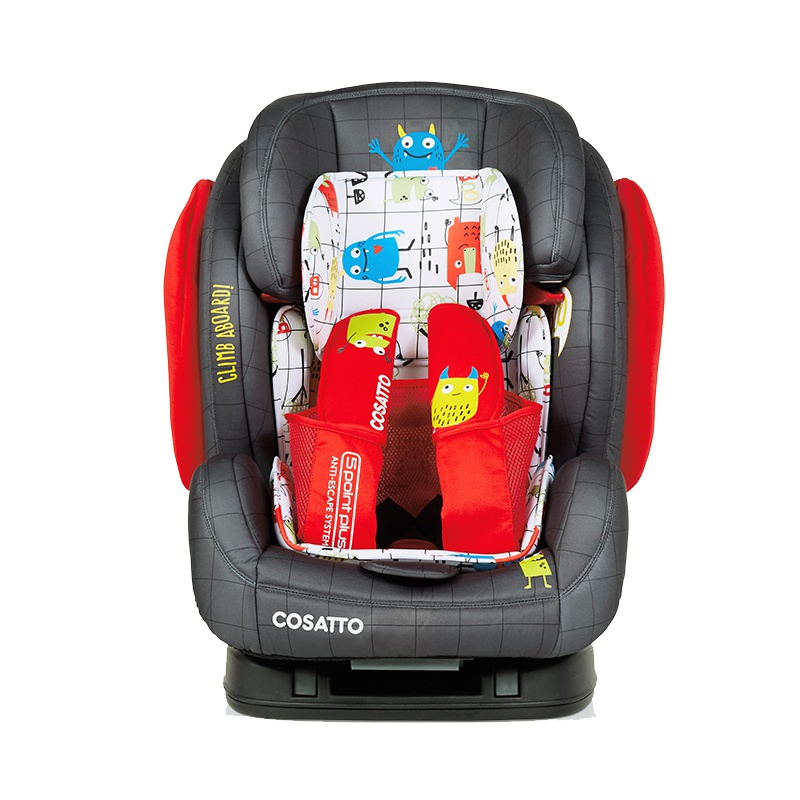 Cosatto儿童安全座椅汽车用宝宝婴儿9个月-3-12岁通用车载isofix
