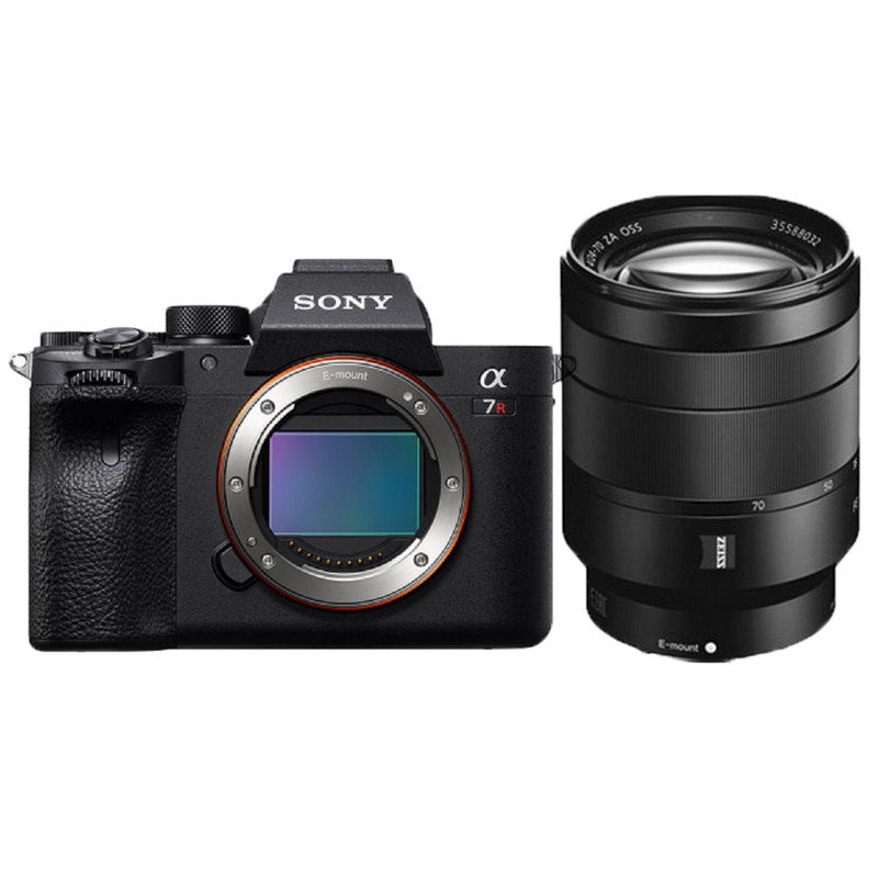 索尼(SONY)Alpha 7RIVA ILCE-7RM4A/a74a/A7R4A/A7RM4A(FE 24-70F4 ) 全画幅微单镜套机 A7R4A(24-70F4)镜头套机