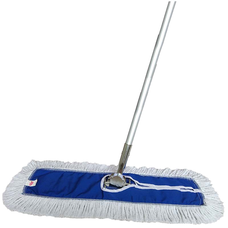 鸿天力 蓝色帆布加厚尘推90cm(铝杆款)