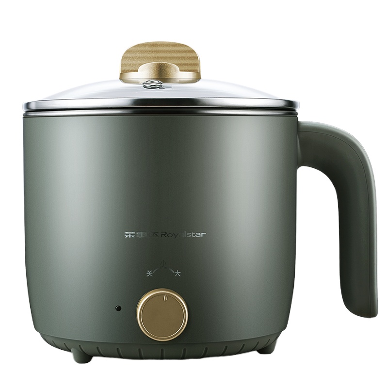 荣事达(Royalstar)电煮锅DZG1529A多功能电热锅支持煮面泡面学生宿舍家用迷你小火锅电热杯1.5升容量