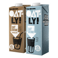 OATLY噢麦力 原味1L+巧克力1L 燕麦露谷物饮料
