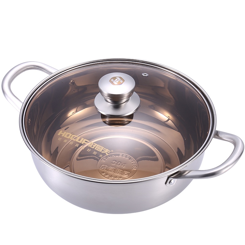 好厨夫特价304团圆火锅30cm电磁炉聚餐打边炉火锅