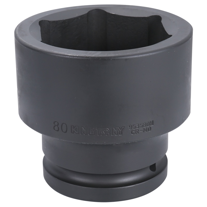 藍帶 1-1/2"DR.气动标准六角套筒 953580M