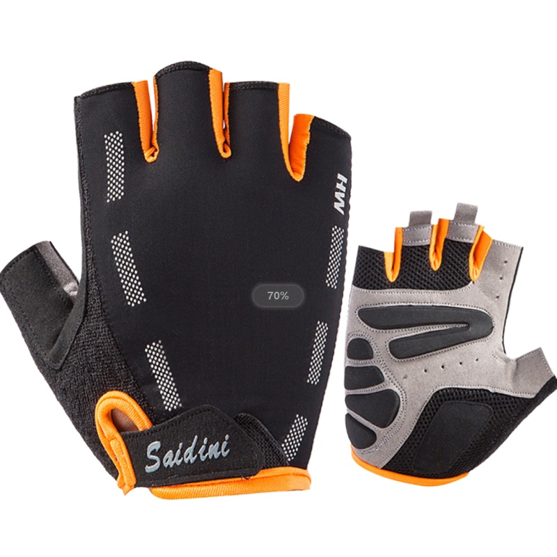 健身手套男女透气器械力量训练半指护腕防滑轮滑护掌运动手套