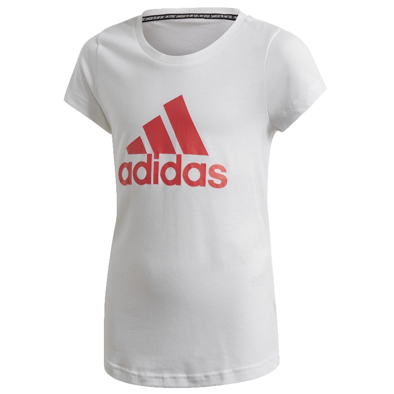 Adidas阿迪达斯 2020新款女大童休闲运动短袖T恤 FM6509