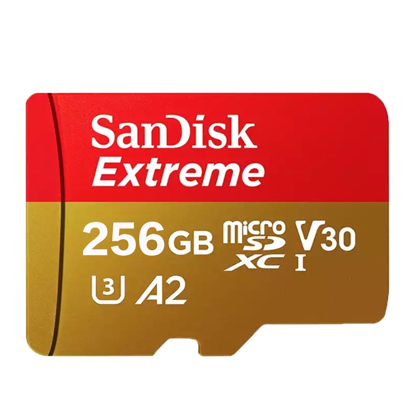 闪迪(Sandisk)A2 TF卡手机内存卡读160MB/s写90MB/s运动相机无人机存储卡Micro SD卡256G