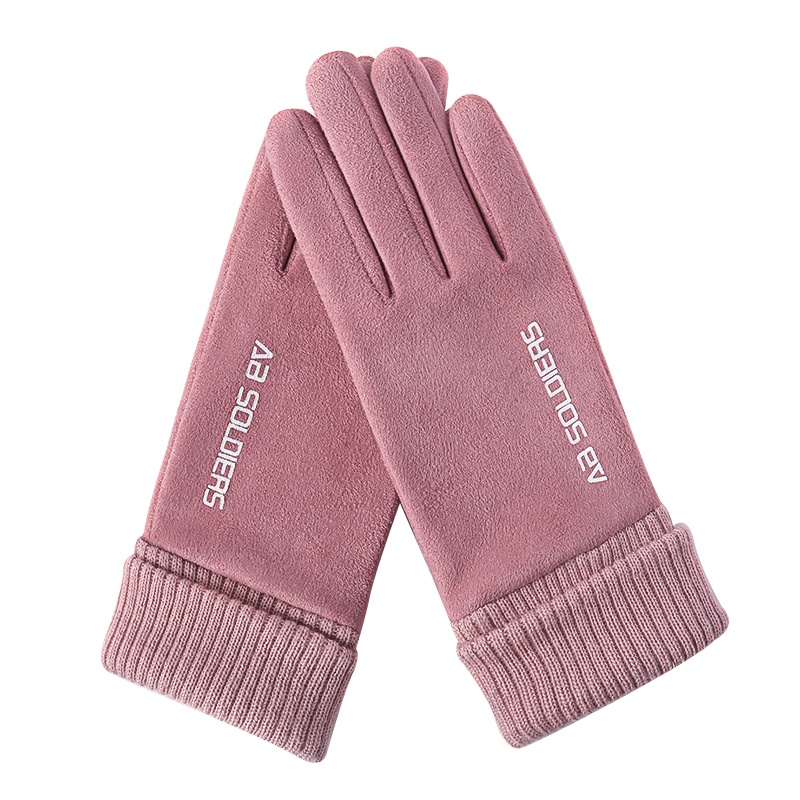 淘尔杰TAOERJ冬季迷彩手套骑车加绒加厚保暖女士手套防风防雨水时尚自行车电瓶车摩托车骑行护具