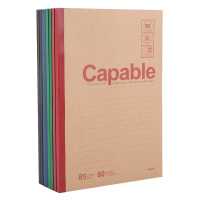 晨光(M&G)APYJQ550无线装订本5本 A5/40张软面抄记事本 笔记本 雅致办公系列 笔记本/记事本