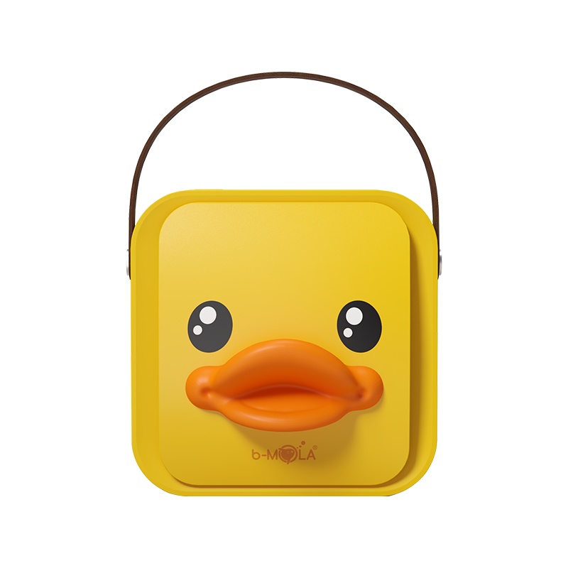 香港b-MOLA小黄鸭联名款空净化器NCC01804-BD黄色 3D小黄鸭款 车载便携除菌除醛除味空净 NCCO除菌技术