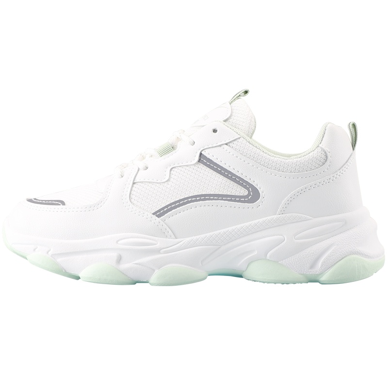 双星运动鞋女2020秋新款透气网面鞋厚底增高老爹鞋学生百搭