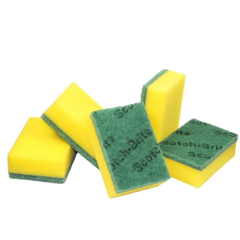 3M 思高 G6215 厨具海绵百洁布 洗碗海绵 3包装