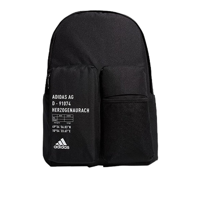 Adidas阿迪达斯背包 双肩书包男女学生2021新品运动包中性商务双肩包旅游徒步旅行包 GG1068 均码