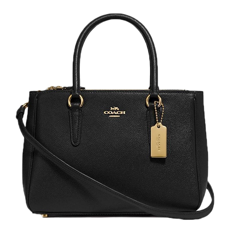 [直营]蔻驰(COACH) Mini Surrey 真皮 磁扣单肩包斜挎包手提包 女包