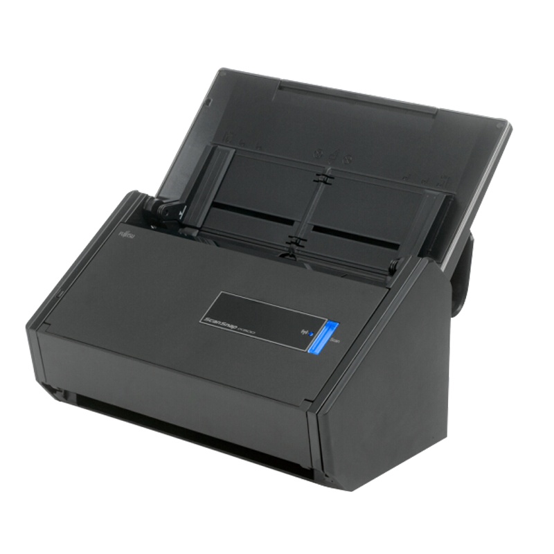 富士通（Fujitsu）ix500扫描仪A4高速高清彩色双面自动馈纸WIFI无线传输合同证件扫描