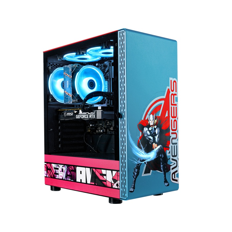 宁美国度 i5 10400F/11400F/RTX3060台式电脑主机漫威雷神电竞游戏赛博朋克2077高配组装整机DIY