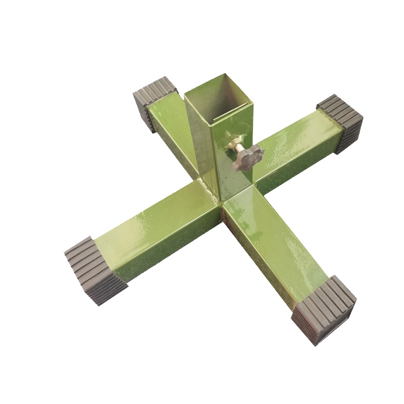 德钺 靶杆底座靶架十字墩人体部位靶底座