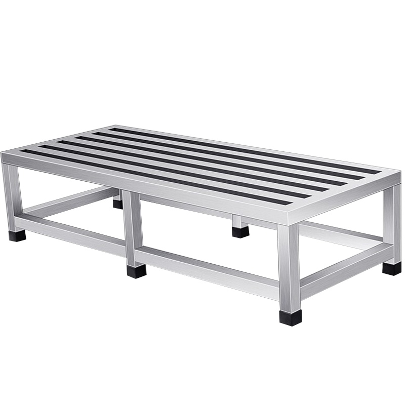 德玛仕不锈钢米面架置物架地墩支架置物台货架大米架面粉架1800x600x300mm(工程款)304不锈钢