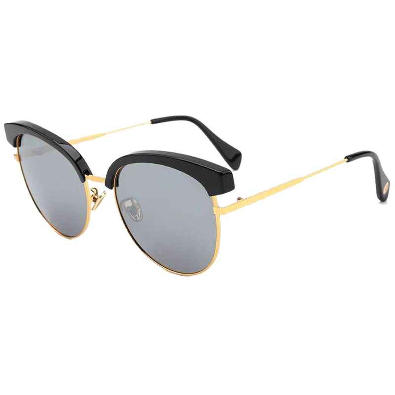 花花公子 墨镜男士 偏古眼镜2020新款潮驾驶镜圆框 太阳镜女