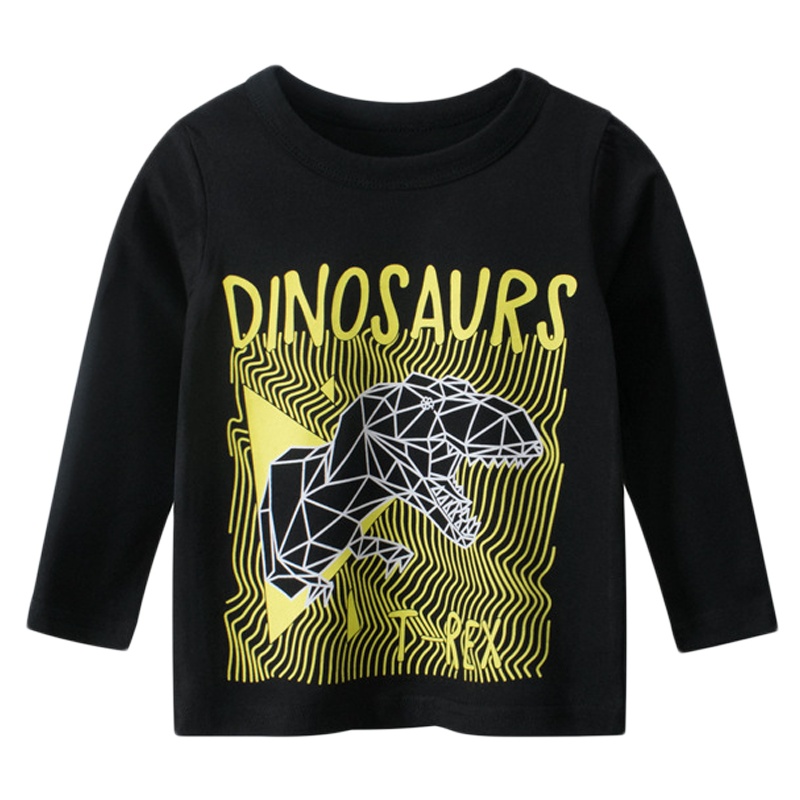 2020秋款童装韩版儿童打底衫棉 男童长袖T恤宝宝衣服元氣小猴STRONG MONKEY