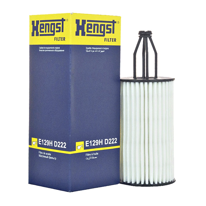 汉格斯特(hengst)机油格滤清器纸芯E129H D222适用于奔驰CLS300/E400L/ML300/S350L