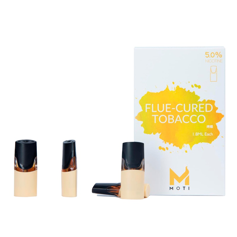 MOTI魔笛电子换弹烟油 香醇烤烟4枚