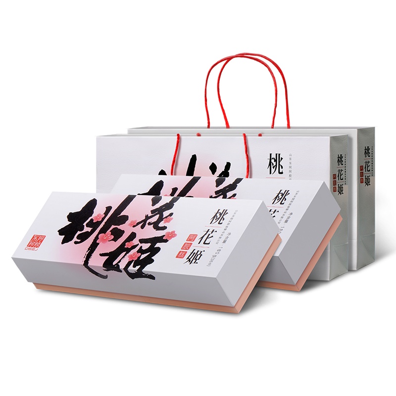 东阿阿胶 桃花姬阿胶糕180g×2盒(共360g) 阿胶 DEEJ 自营