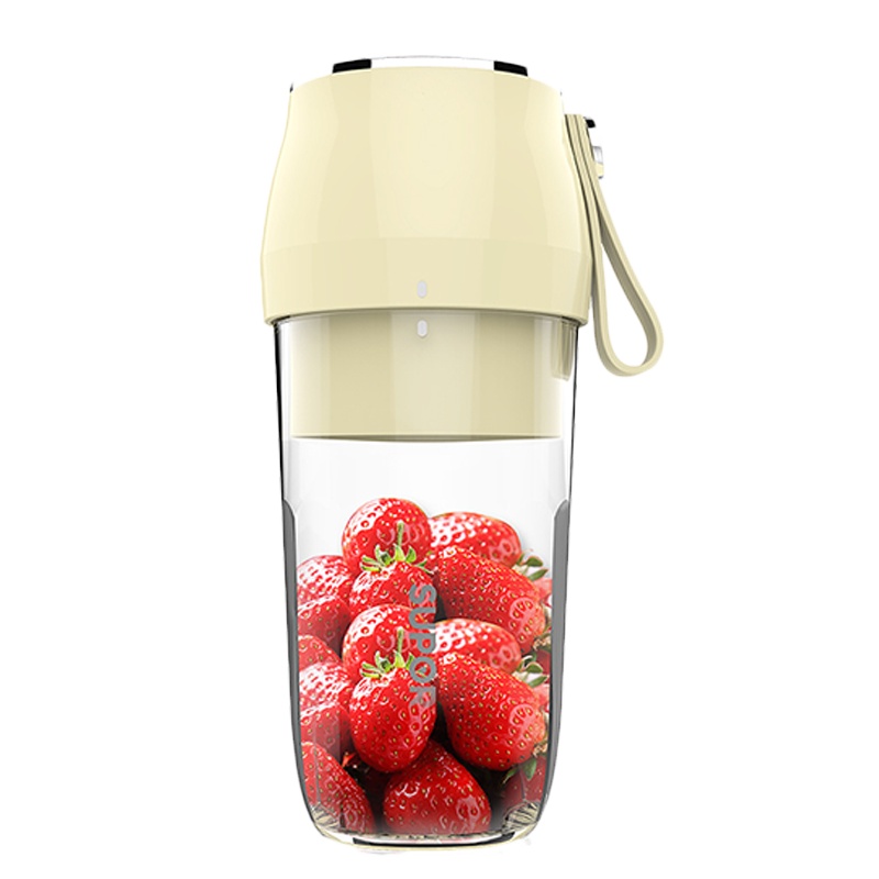 苏泊尔(SUPOR)家用便携式榨汁机学生宿舍 小型电动迷你 上班族料理机榨汁杯 黄色JC309A