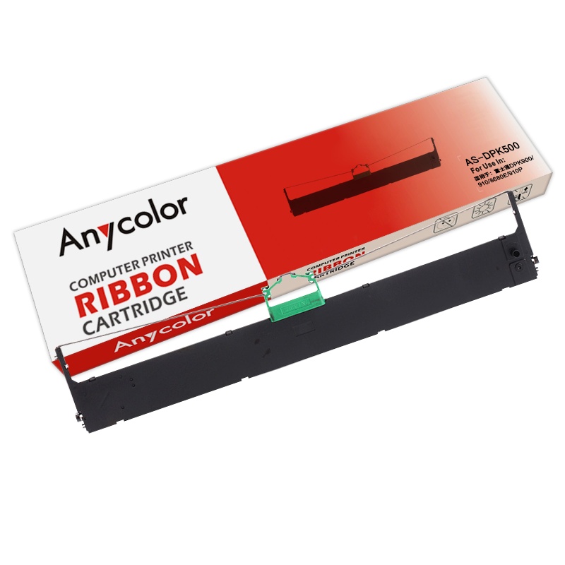 欣彩 DPK900色带(色带架含芯)黑色单支装(适用富士通DPK900 DPK910)色带芯:12.7mm*20m