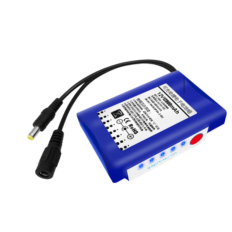 RA12V聚合物锂电池防爆电池大容量12800mah小体积 12V12800mah+电量+充电器