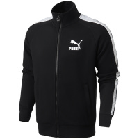 【自营】PUMA彪马男装T7运动服休闲保暖加绒针织外套530268
