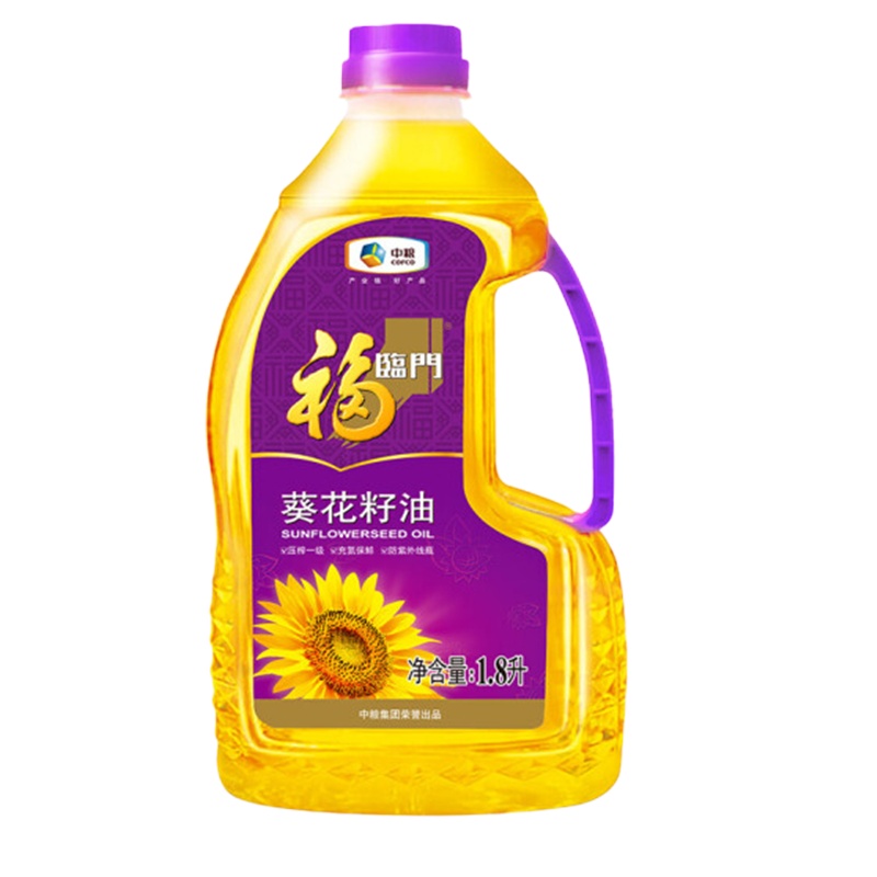中粮福临门米油礼盒（福临门东北优质大米 2.5kg、福临门压榨一级葵花籽油 1.8L）