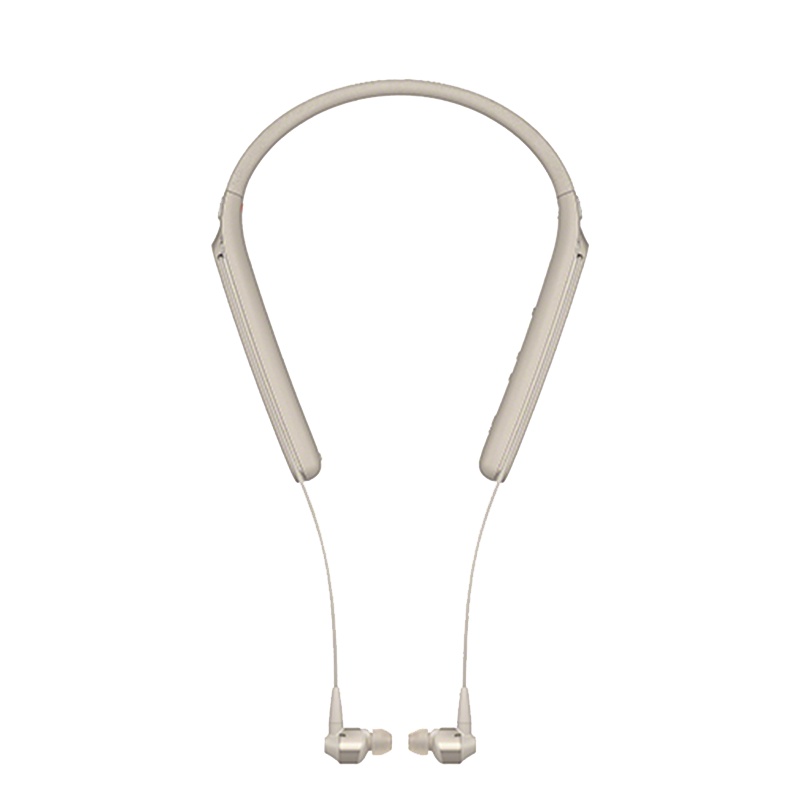 索尼(SONY)WI-1000X 高解析度无线降噪立体声耳机 香槟金