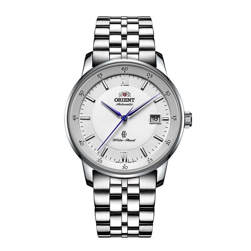 东方双狮(ORIENT)手表 背透全自动机械男表商务50米防水表 SER02003W0