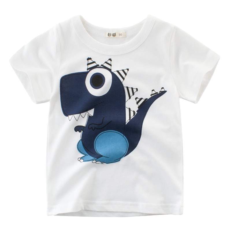 2020童装夏季宝宝短袖儿童T恤纯棉孩子的衣服男童潮牌童装元氣小猴STRONGMONKEY