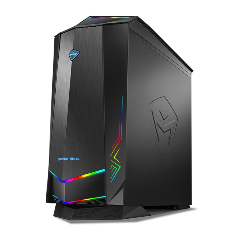 MACHENIKE机械师F117-D台式机吃鸡发烧游戏台式电脑主机(9代酷睿i5 GTX1660Ti 1TB+256GB固态 8GB内存)