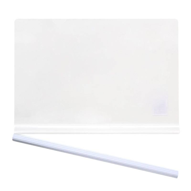 得力 5534 透明 A4抽杆夹 45页 大容量(12个/包)