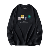 绅士空间2021新款宽松休闲T恤男ins潮流百搭休闲T恤短袖男宽松圆领T恤JC.T351