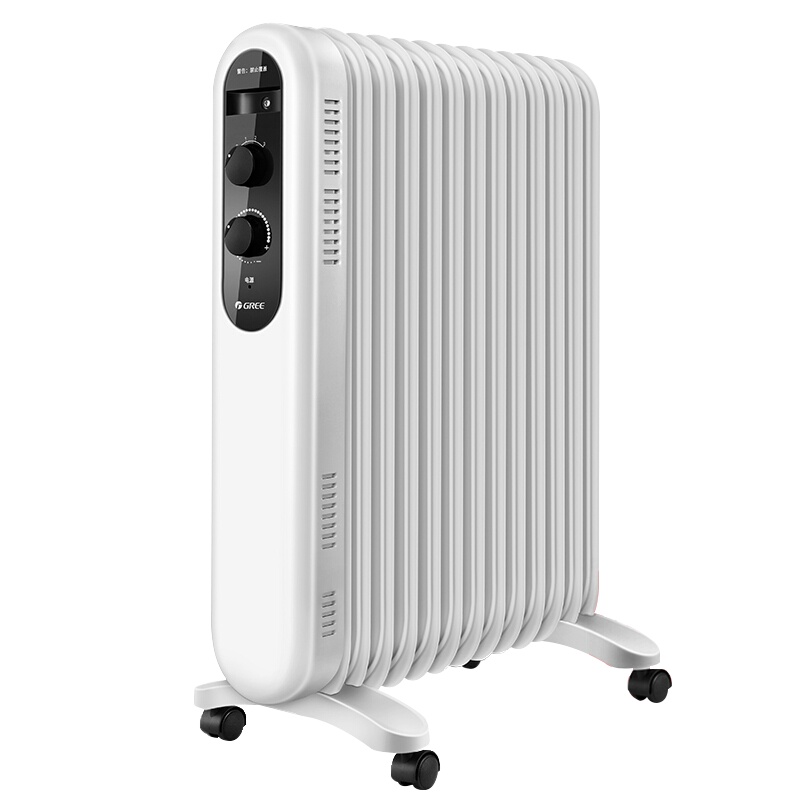 格力(GREE)取暖器油汀NDY19-X6021 13片大功率 干衣取暖 整屋升温 家用 电暖器 电暖气片