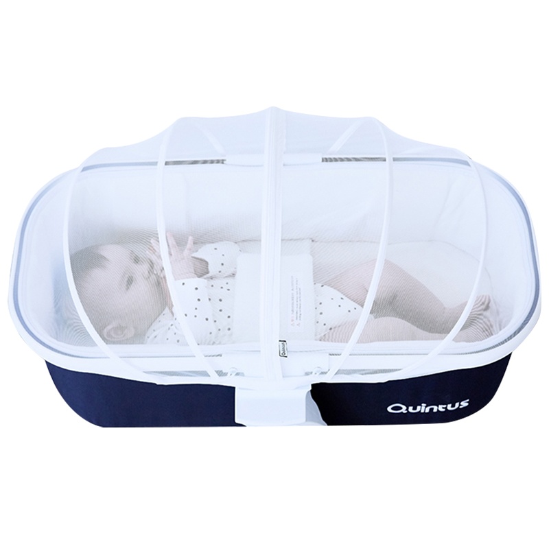 Quintus/Qtus昆塔斯 婴儿睡篮新生儿童摇篮床中床宝宝摇床哄娃睡篮 可搭配昆塔斯餐椅使用