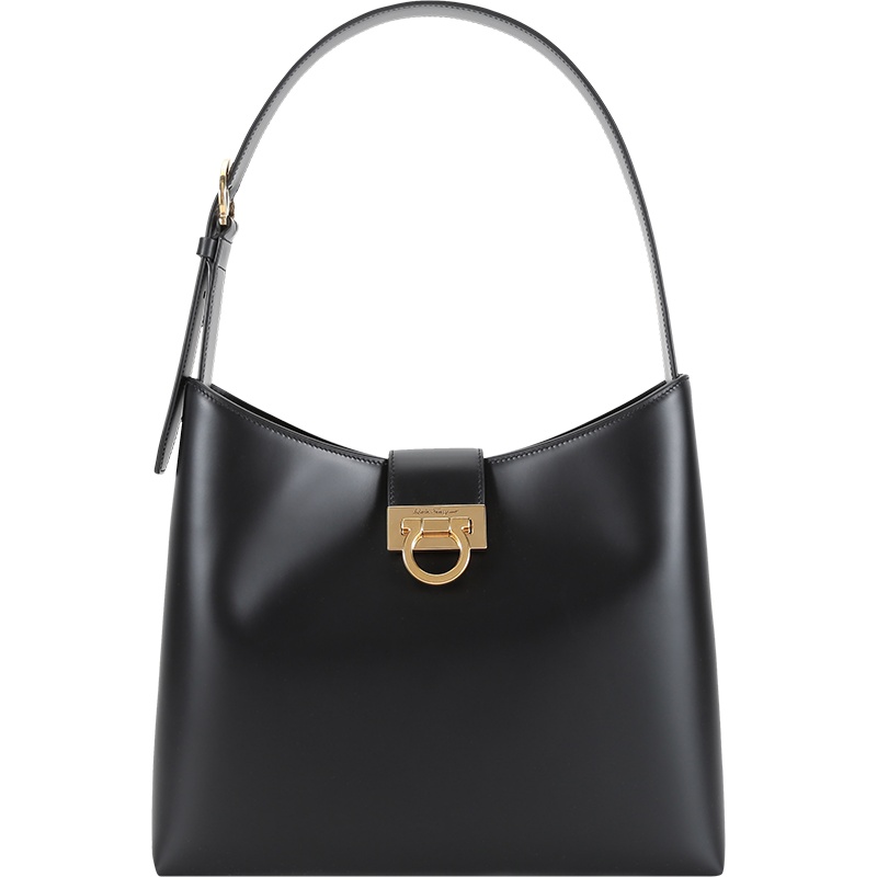 Salvatore Ferragamo 菲拉格慕 女士TRIFOLIO系列牛皮手提单肩包210928