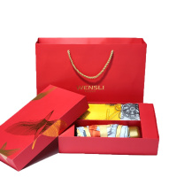 万事利丝伞套装 真丝中方巾女士+巴黎恋人晴雨伞套装