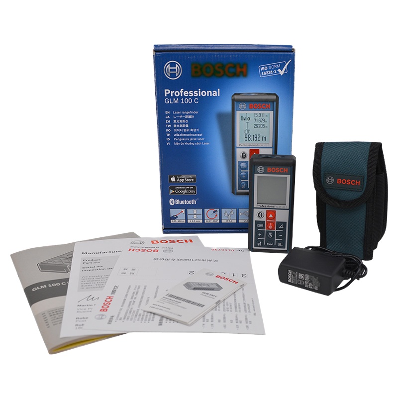 激光测距仪GLM80电动工具测量仪BOSCH电子尺 80米测量距