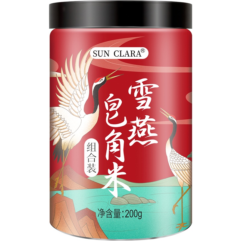 桑克拉(SUN CLARA)雪燕皂角米组合200g瓶 桃胶雪燕皂角米组合 植物燕窝精选桃胶手工精修可搭配银耳 高泡发