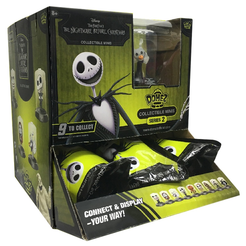 DOMEZ圣诞惊魂夜系列盲盒盲袋生日礼物玩具手办玩偶摆件(单只装 随机发货 整盒请拍18个)